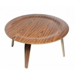 mesa madera curvada