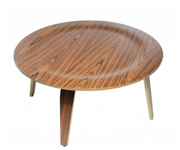 mesa madera curvada